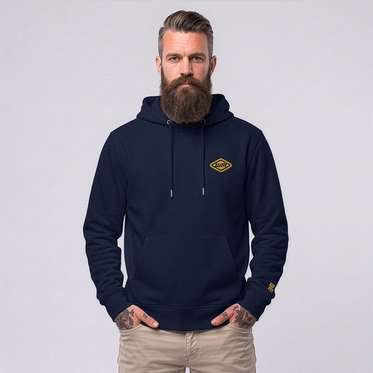 SWEAT Capuche Western Motors NAVY BLUE