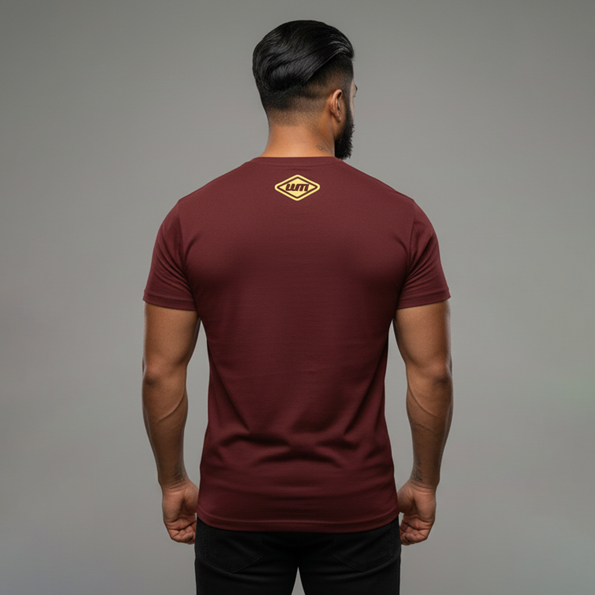 T-SHIRT Western Motors BURGUNDERROT