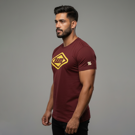T-SHIRT Western Motors BURGUNDY