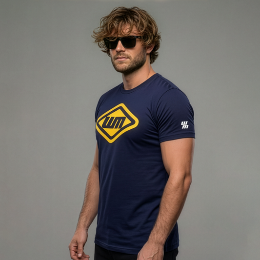 T-SHIRT Western Motors NAVY BLUE