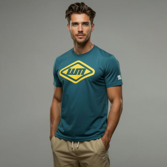 T-SHIRT Western Motors RIPTIDE BLUE
