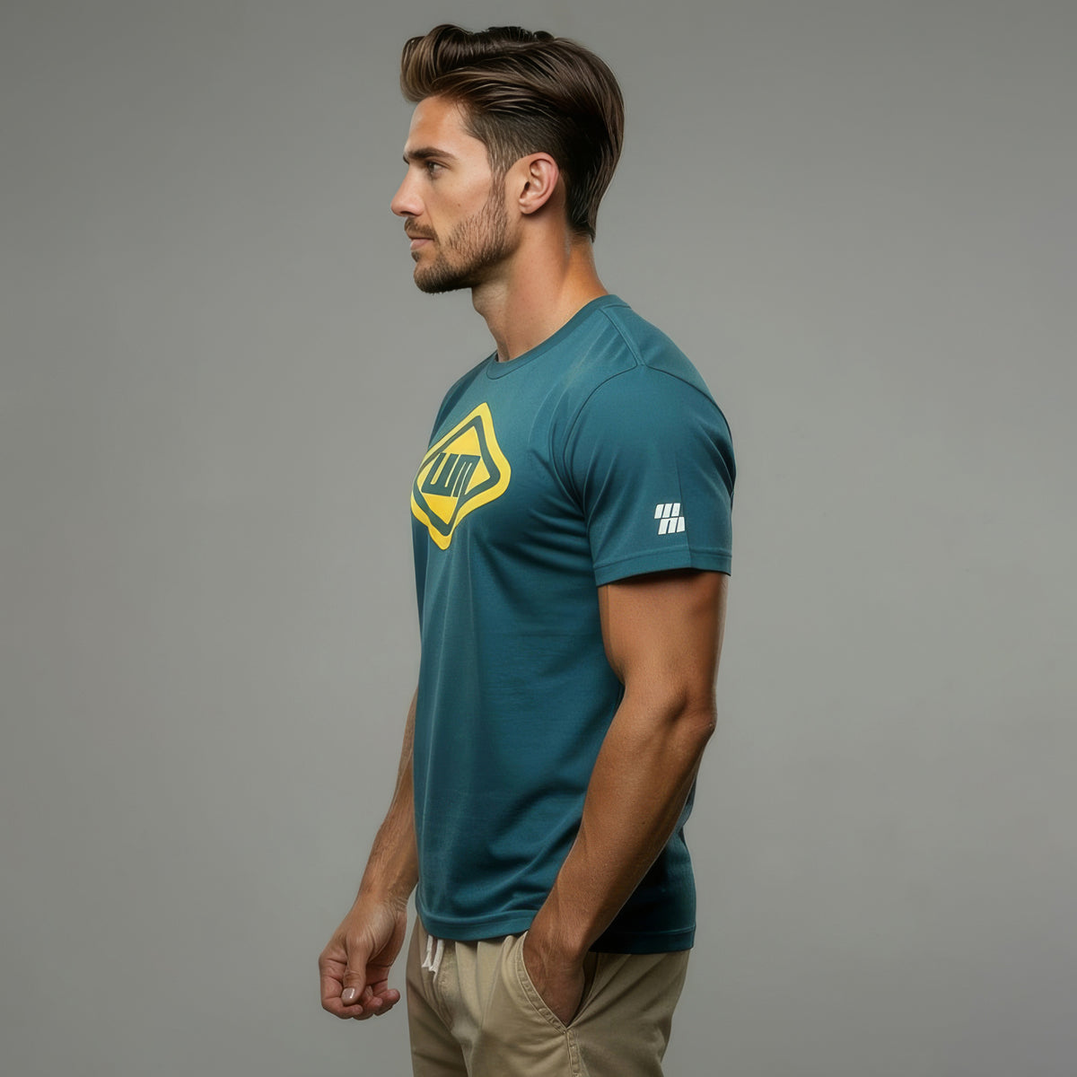 T-SHIRT Western Motors RIPTIDE BLUE