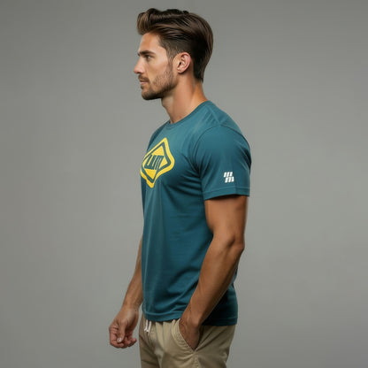 T-SHIRT Western Motors RIPTIDE BLUE