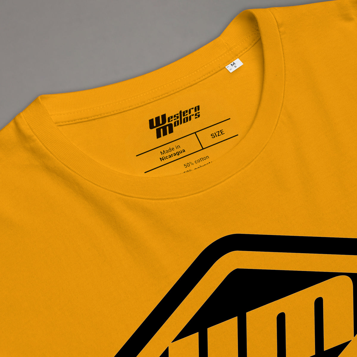T-SHIRT Western Motors YELLOW